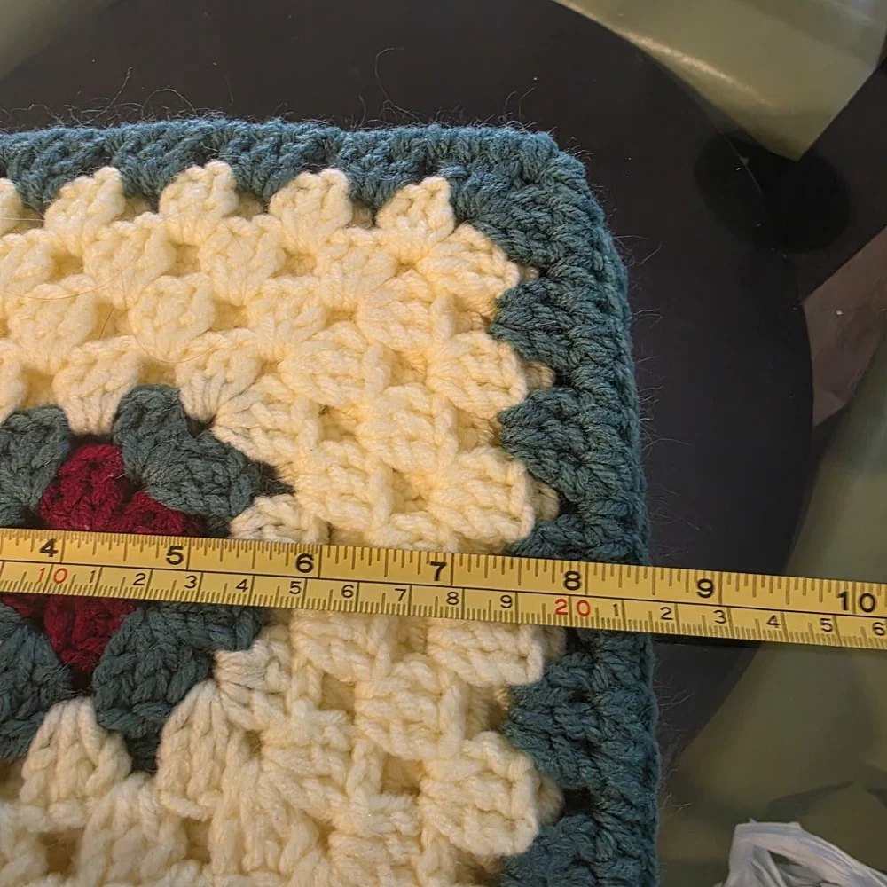 2 Handmade Crochet Pot Holders 8.5